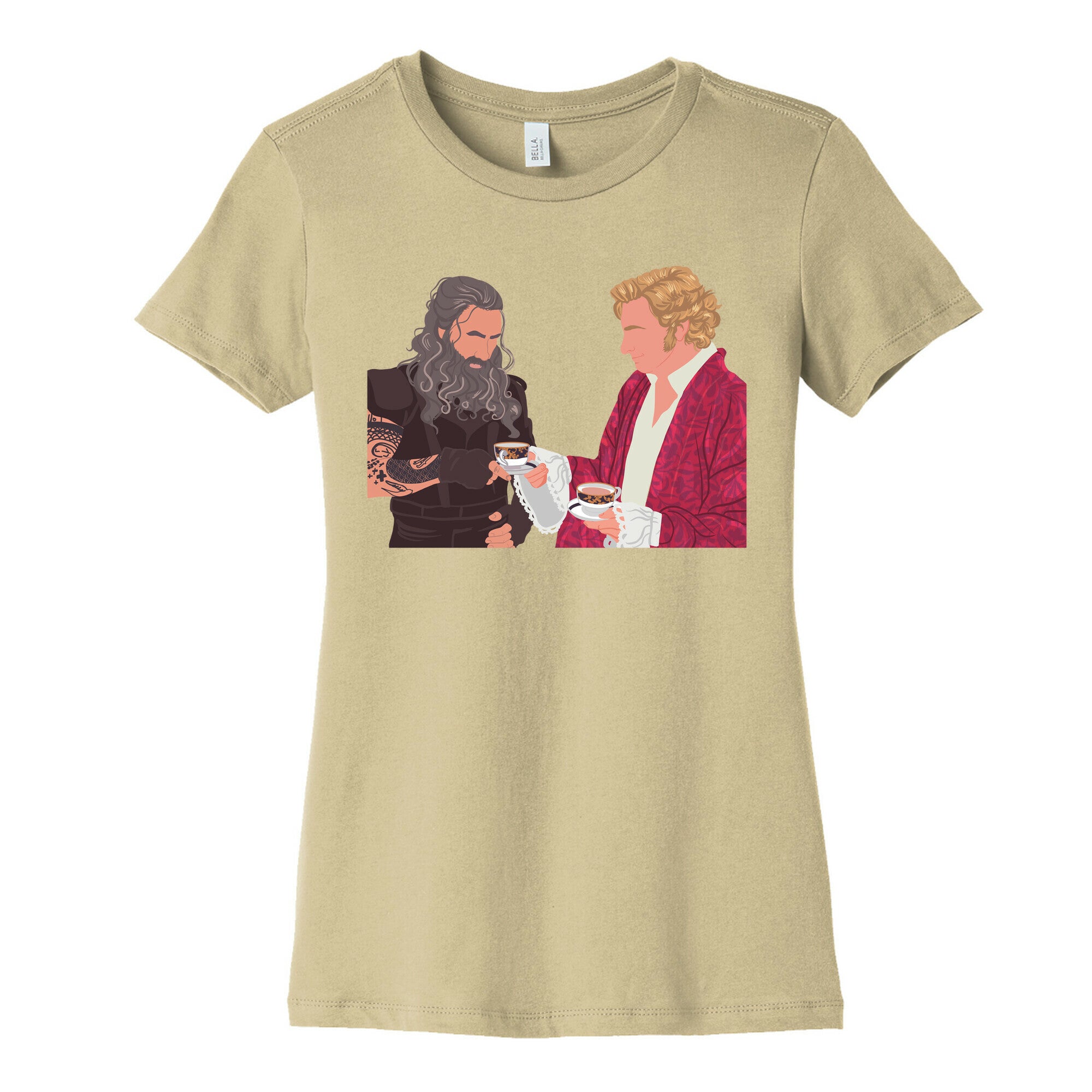 Blackbeard and Stede Bonnet Women's Cotton Tee